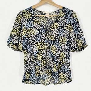 H&M | floral printed blouse